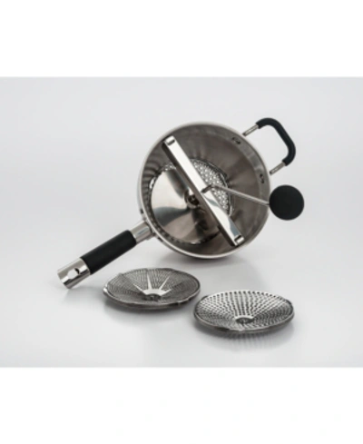 Cook Pro Cookpro Stainless Steel Food Mill With 3 Interchangeable Grinding Size Discs In Chrome