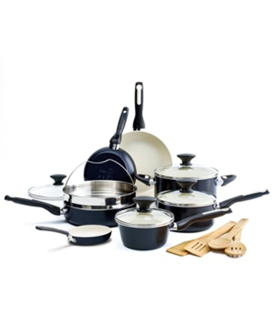 Greenpan Rio Ceramic Nonstick 16-pc. Set In Black