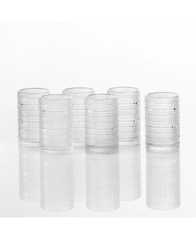 Fortessa Jupiter Ice Beverage Glasses, Set Of 6 In Clear