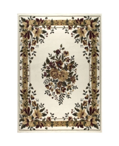 Global Rug Designs Vision Vis05 Ivory 5'2" X 7'2" Area Rug