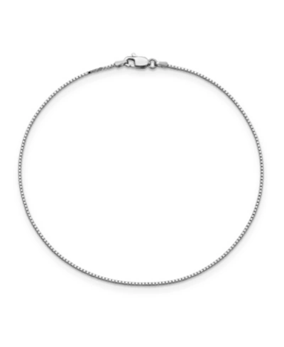 Macy's Sparkle Chain Ankle Bracelet, 10" (1-1/2mm) In 14k Yellow Gold Or 14k White Gold.