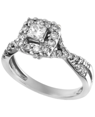 Macy's Diamond (7/8 Ct. T.w.) Engagement Ring In 14k White Gold