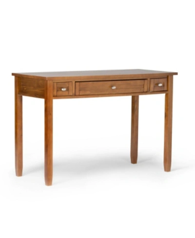 Simpli Home Warm Shaker Desk In Light Brown