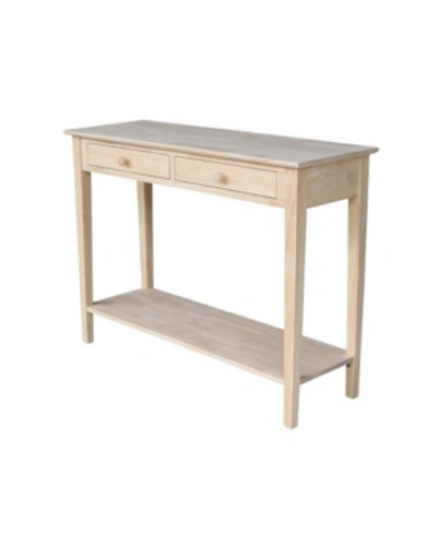 International Concepts Spencer Server In White