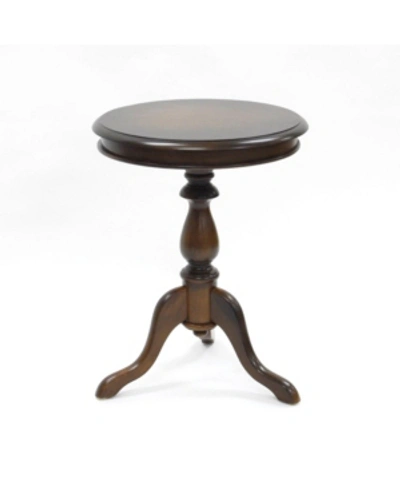 Carolina Classics Gina Side Table In Chestnut