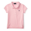 Polo Ralph Lauren Kids' Cotton Polo Shirt In Carmel Pink