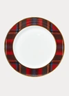Ralph Lauren Alexander Dinner Plate In Red Multi