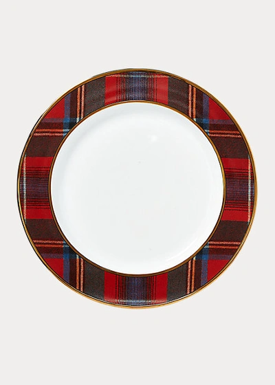 Ralph Lauren Alexander Dinner Plate In Red Multi