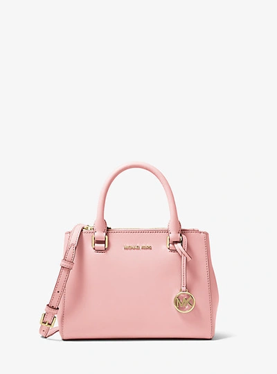 Michael Kors Kellen Extra-small Saffiano Leather Satchel In Pink | ModeSens