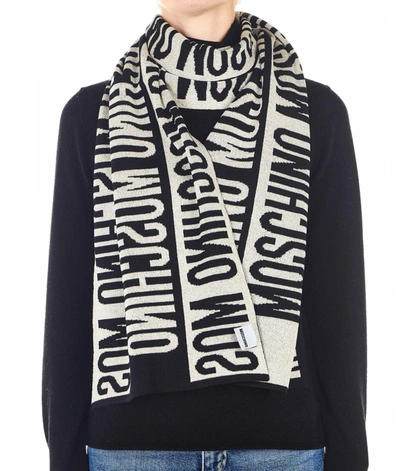 Moschino Women's Black Scarf