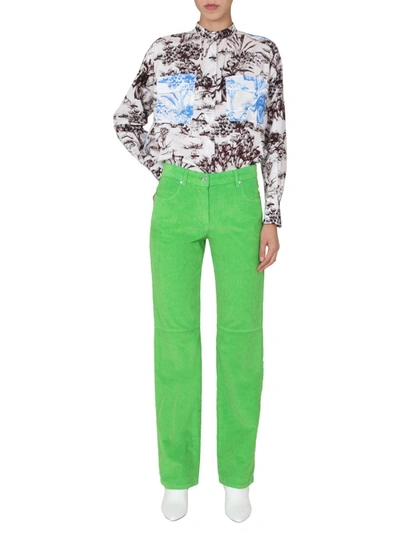 Msgm Women's Green Pants