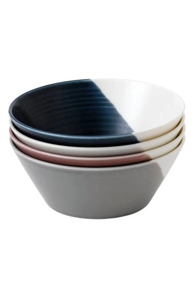 Royal Doulton Bowls Of Plenty Porcelain Bowls Set Of Four In Assorted