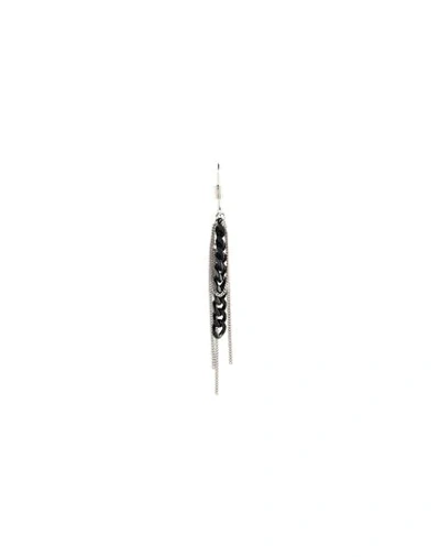 Mm6 Maison Margiela Earring In Black