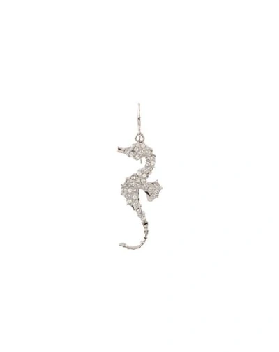 Maison Margiela Earring In Silver