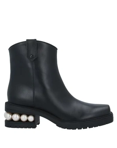 Nicholas Kirkwood Ankle Boots In Black