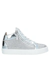 Giuseppe Zanotti Sneakers In Dove Grey