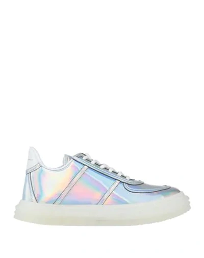 Giuseppe Zanotti Sneakers In Silver