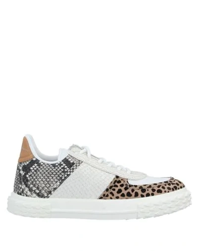 Giuseppe Zanotti Sneakers In White