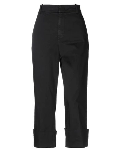 Dondup Cropped Pants In Black