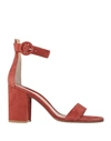 Gianvito Rossi Sandals In Rust