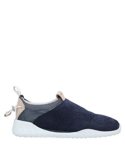 Tod's Sneakers In Dark Blue
