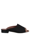 L'autre Chose Sandals In Black