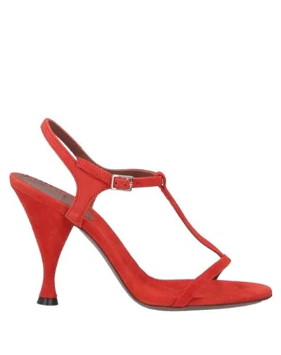 L'autre Chose Sandals In Red