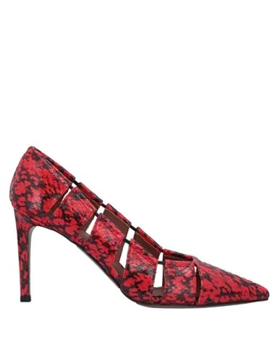 L'autre Chose Pumps In Red