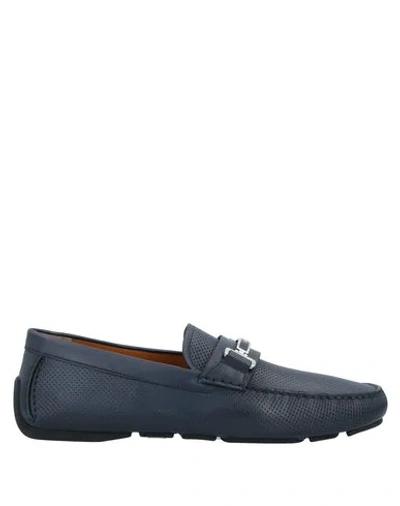 Bally Loafers In Dark Blue