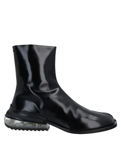 Maison Margiela Ankle Boots In Black