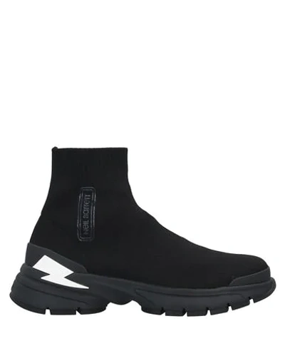 Neil Barrett Sneakers In Black