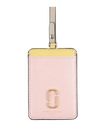 Marc Jacobs Luggage Tag In Pink