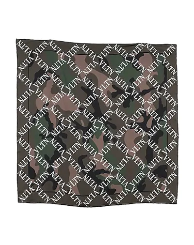 Valentino Scarves In Military Green