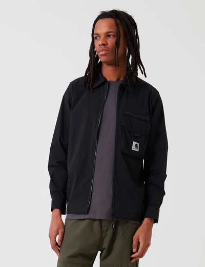 Carhartt -wip Hayes Shirt Jacket In Black