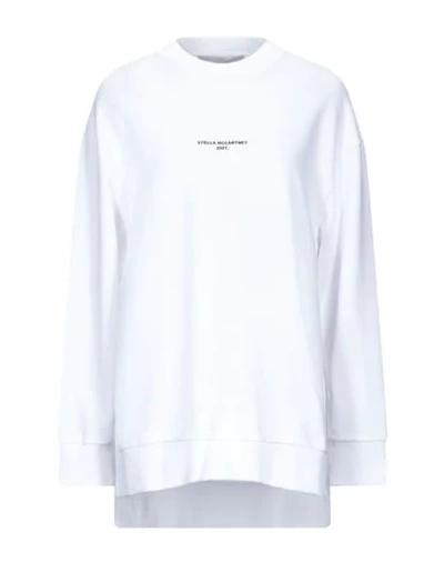 Stella Mccartney Sweatshirts In White