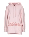 Stella Mccartney Hooded Sweatshirt In Pink