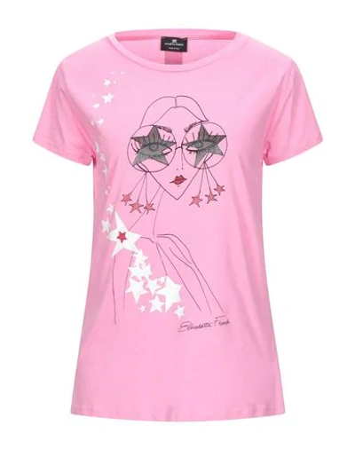 Elisabetta Franchi T-shirts In Pink