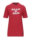 Dsquared2 T-shirts In Red