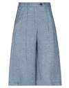 Massimo Alba Cropped Pants In Blue