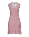 M Missoni Short Dress In Pink