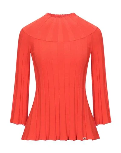 Elisabetta Franchi Sweaters In Red