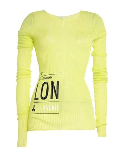 Patrizia Pepe Sweaters In Acid Green