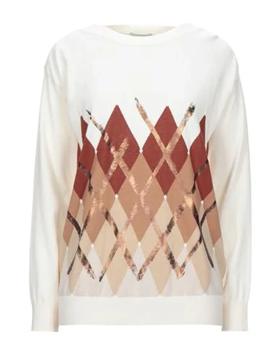 Ballantyne Sweaters In Beige