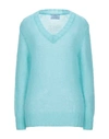Prada Sweaters In Turquoise