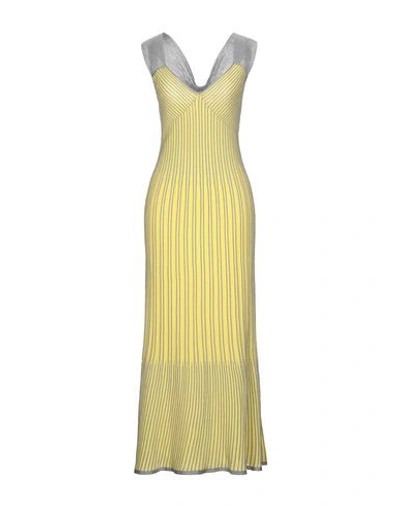 M Missoni Long Dresses In Yellow