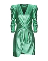 Elisabetta Franchi Short Dresses In Green