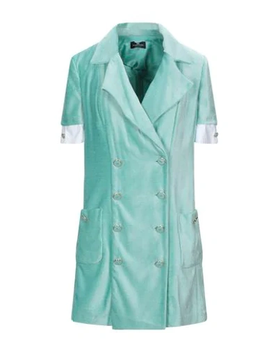 Elisabetta Franchi Short Dresses In Light Green