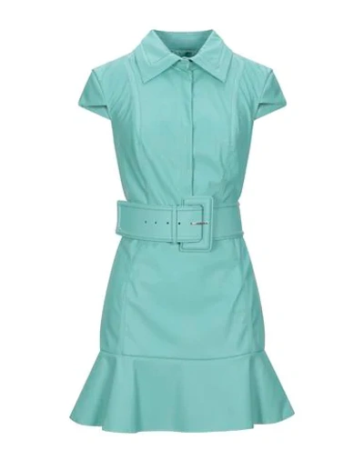Elisabetta Franchi Short Dress In Blue