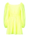 Valentino Short Dresses In Yellow