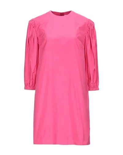 Msgm Short Dresses In Pink